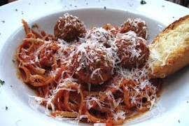 Floriana Meatballs & Pasta