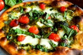 Cafe Pizzaiolo Pesto Pizza