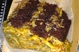 Texas Sheet Cake @ Hill Country