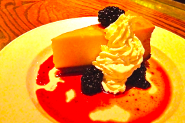 New York Style Cheesecake @ Clyde's