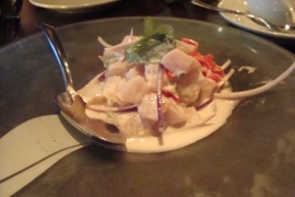 Lima Coconut Pineapple Ceviche