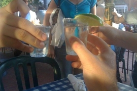 Patron Shots @ Lauriol Plaza