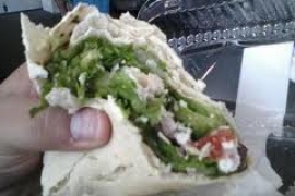 Chicken Souvlaki Wrap